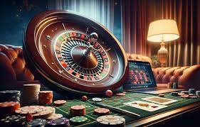 wuling Ikan Jackpot app interface showing blackjack and roulette tables